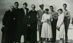 I fondatori del Movimento Laureati di AC nel 1932 a Cagliari