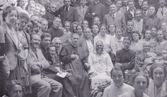 Foto di gruppo della Settimana di Camaldoli del 1936