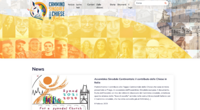 Home page del sito Cei del Cammino sinodale